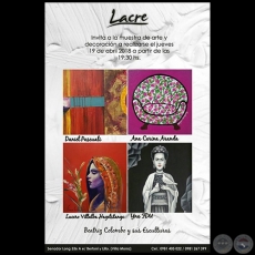 Muestra de Arte y Decoración - Jueves, 19 de Abril de 2018 